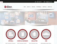 Tablet Screenshot of dawcg.com